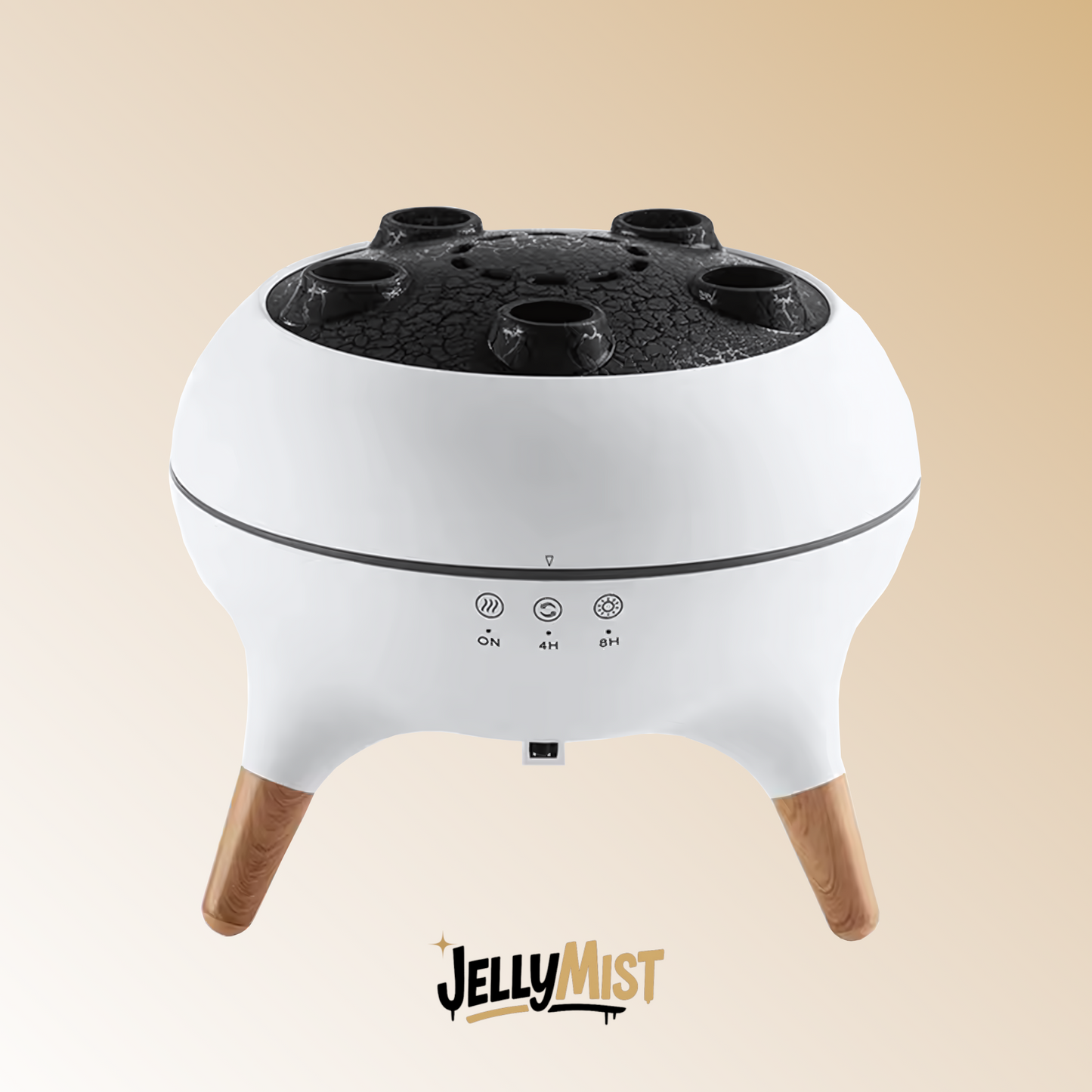 JellyMist™ – Ambientowy Dyfuzor z Efektem Meduz i Światłem LED